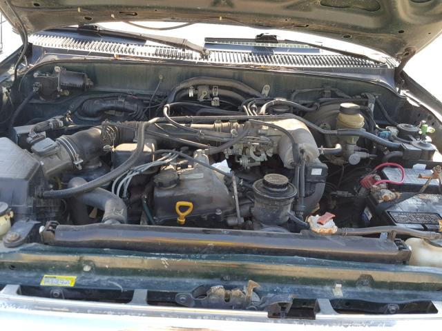 4TANM92N4XZ440070 - 1999 TOYOTA TACOMA PRE GREEN photo 7