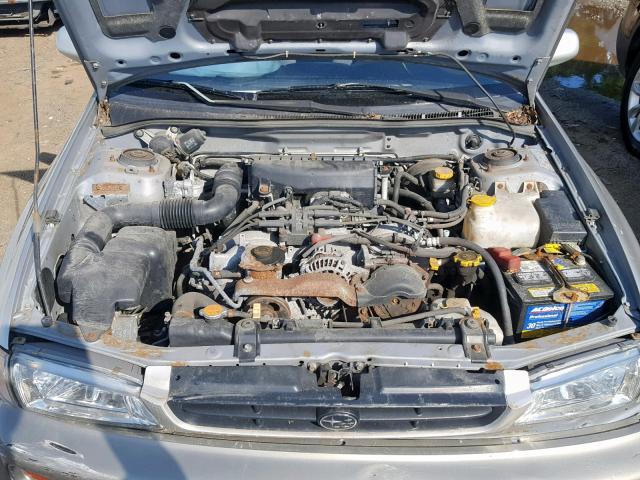 JF1GF4859YH804739 - 2000 SUBARU IMPREZA OU SILVER photo 7