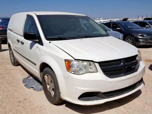 2C4JDGAG3CR217260 - 2012 DODGE RAM VAN WHITE photo 1