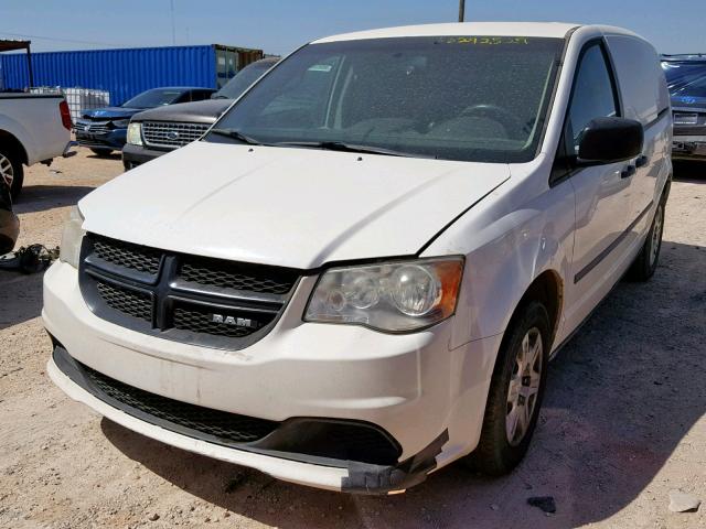 2C4JDGAG3CR217260 - 2012 DODGE RAM VAN WHITE photo 2