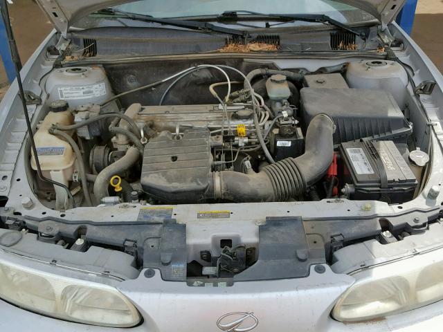 1G3NK12F33C149254 - 2003 OLDSMOBILE ALERO GX SILVER photo 7