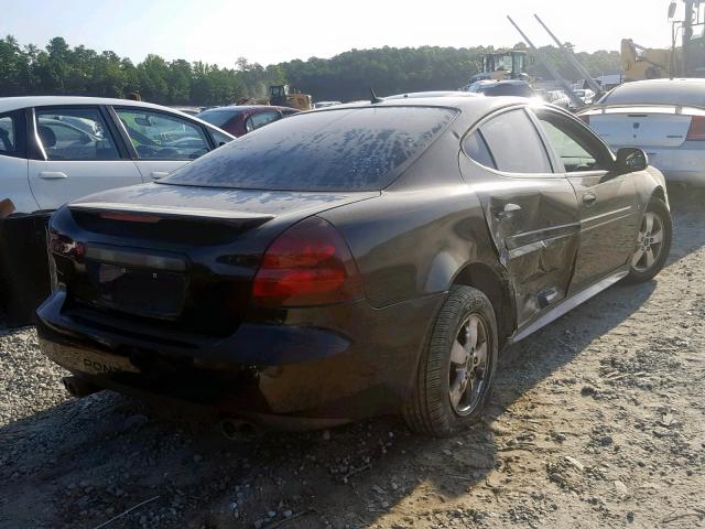 2G2WP552561193597 - 2006 PONTIAC GRAND PRIX Սև լուսանկար 4