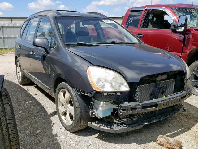 KNAFG526077121775 - 2007 KIA RONDO LX BLUE photo 1