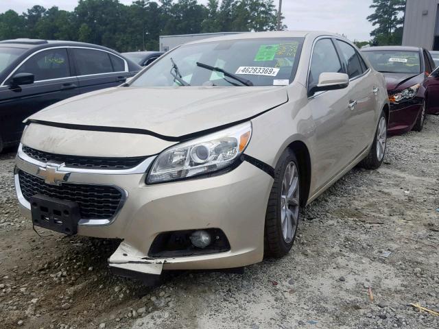 1G11F5SL7FF148801 - 2015 CHEVROLET MALIBU LTZ 金色 照片 2