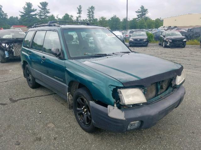 JF1SF63501H715192 - 2001 SUBARU FORESTER L GREEN photo 1