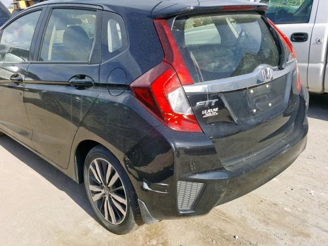 JHMGK5H78GX042357 - 2016 HONDA FIT EX BLACK photo 9