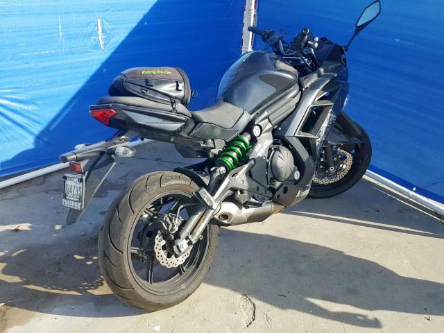 JKAEXEF18GDA26229 - 2016 KAWASAKI EX650 F GRAY photo 4