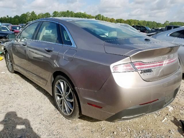 3LN6L5C97KR614163 - 2019 LINCOLN MKZ RESERV GRAY photo 3