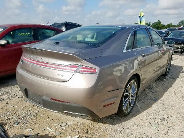 3LN6L5C97KR614163 - 2019 LINCOLN MKZ RESERV GRAY photo 4