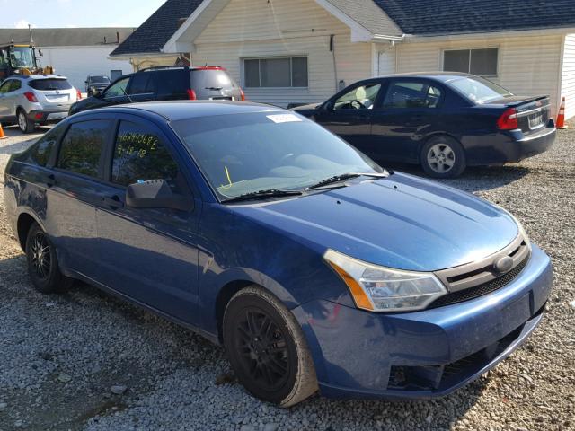 1FAHP34N48W290814 - 2008 FORD FOCUS S/SE BLUE photo 1