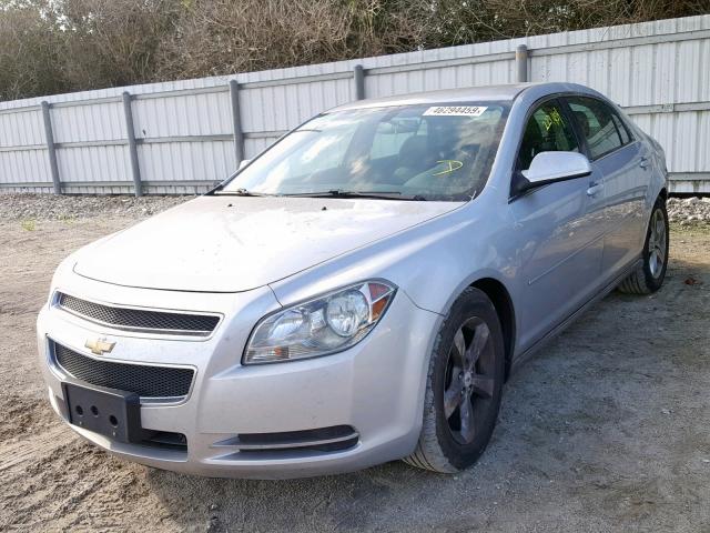 1G1ZC5EU2BF176905 - 2011 CHEVROLET MALIBU 1LT 银色 照片 2