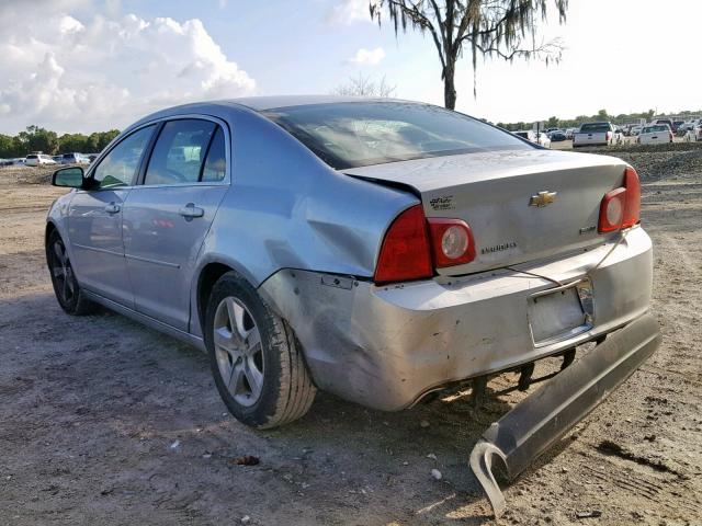 1G1ZC5EU2BF176905 - 2011 CHEVROLET MALIBU 1LT 银色 照片 3