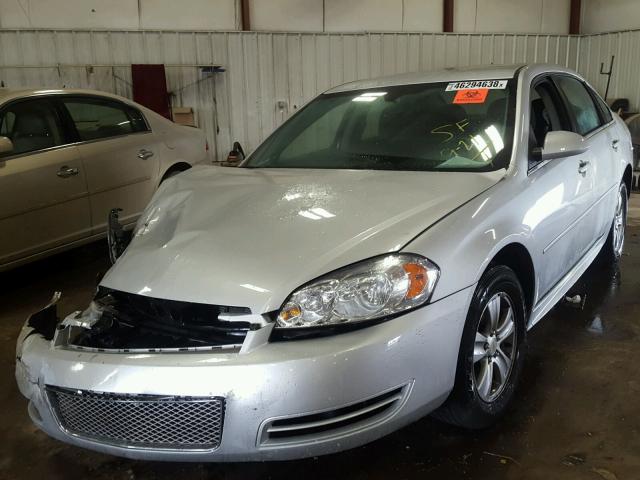 2G1WA5E34E1154612 - 2014 CHEVROLET IMPALA LIM SILVER photo 2