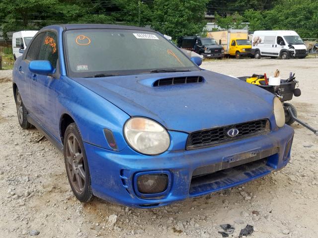 JF1GD296X3G507317 - 2003 SUBARU IMPREZA WR BLUE photo 1