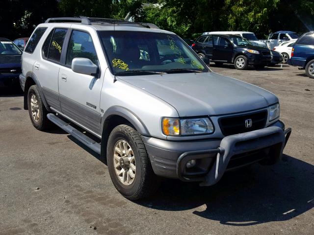 4S6DM58W914401670 - 2001 HONDA PASSPORT E SILVER photo 1