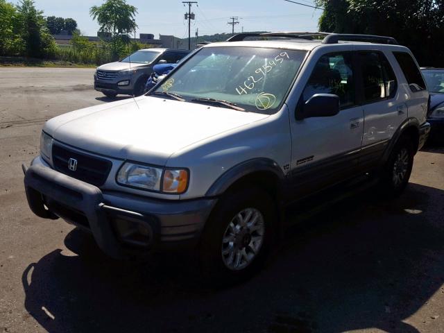 4S6DM58W914401670 - 2001 HONDA PASSPORT E SILVER photo 2