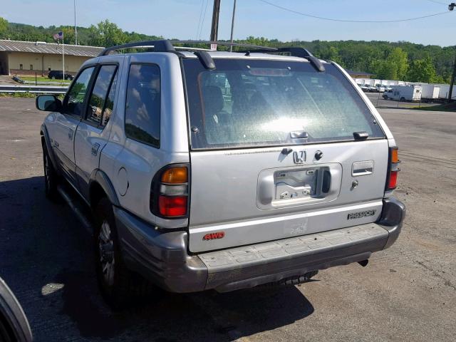 4S6DM58W914401670 - 2001 HONDA PASSPORT E SILVER photo 3