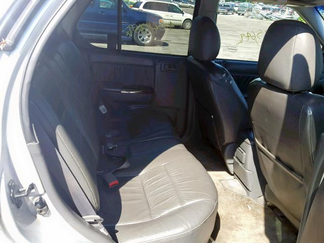 4S6DM58W914401670 - 2001 HONDA PASSPORT E SILVER photo 6