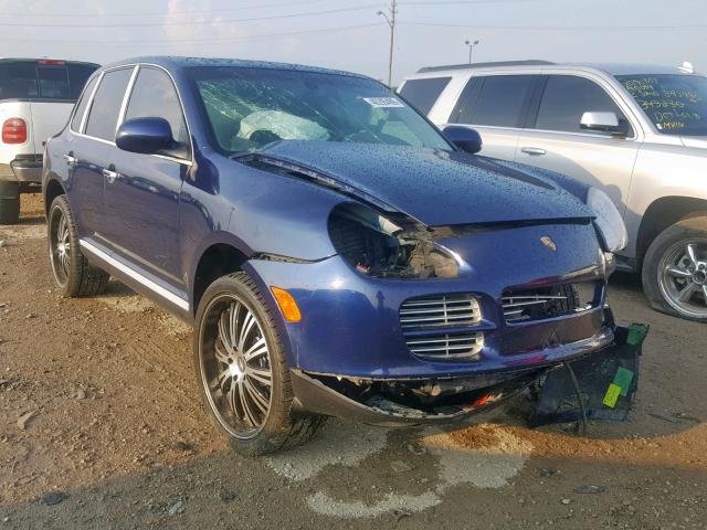 WP1AB29P83LA60894 - 2003 PORSCHE CAYENNE S BLUE photo 1