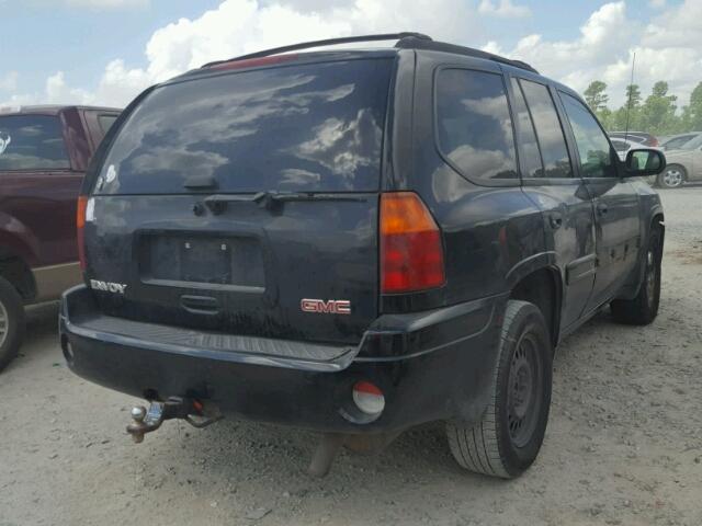 1GKDT13S852137926 - 2005 GMC ENVOY BLACK photo 4