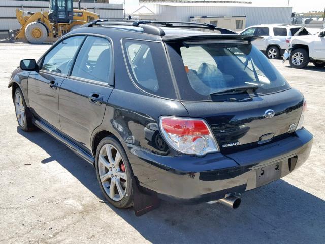 JF1GG746X7G812513 - 2007 SUBARU IMPREZA WR BLACK photo 3