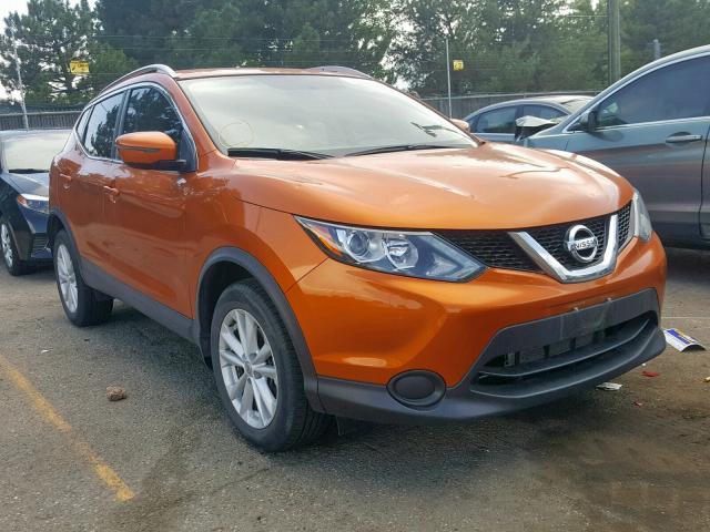 JN1BJ1CR3HW115354 - 2017 NISSAN ROGUE SPOR ORANGE photo 1