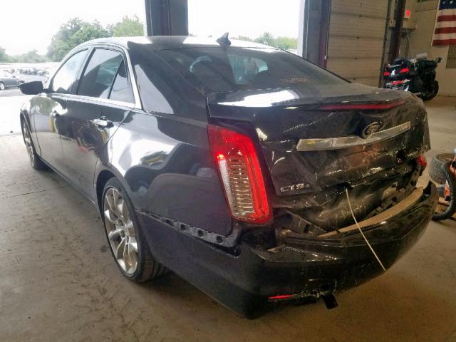 1G6AY5SX6E0146093 - 2014 CADILLAC CTS PERFOR BLACK photo 3