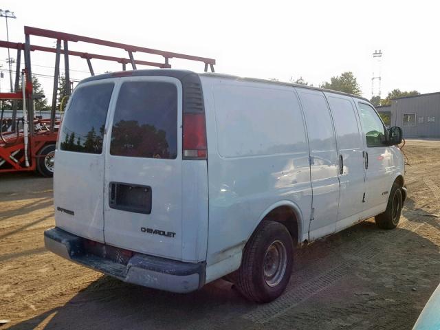 1GCFG15W921180651 - 2002 CHEVROLET EXPRESS G1 WHITE photo 4