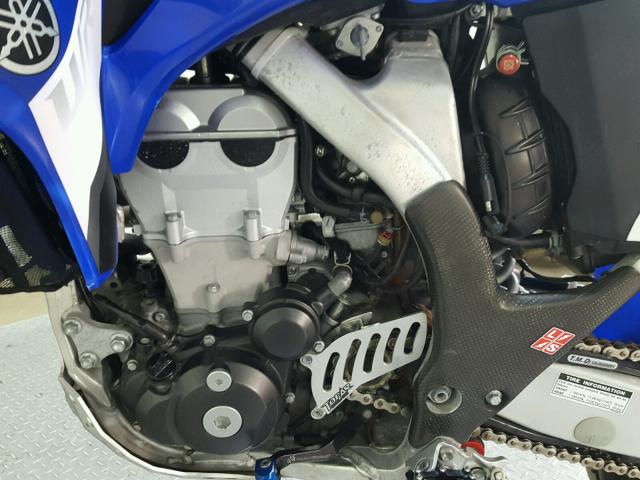 JYACJ13Y68A000801 - 2008 YAMAHA WR450 F BLUE photo 11