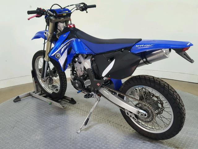 JYACJ13Y68A000801 - 2008 YAMAHA WR450 F BLUE photo 6