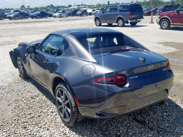 JM1NDAM79K0303675 - 2019 MAZDA MX-5 MIATA GRAY photo 3