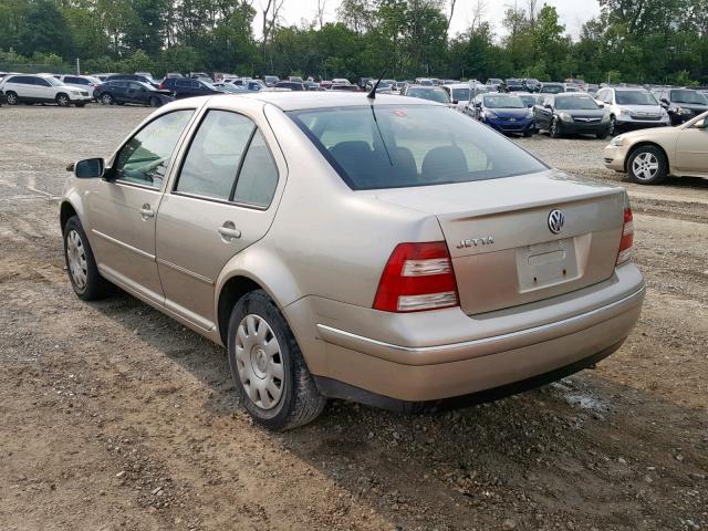 3VWRK69M94M130496 - 2004 VOLKSWAGEN JETTA GL TAN photo 3