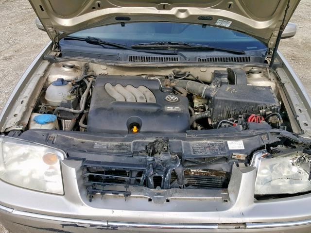 3VWRK69M94M130496 - 2004 VOLKSWAGEN JETTA GL TAN photo 7