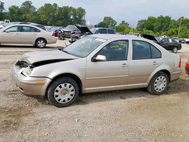 3VWRK69M94M130496 - 2004 VOLKSWAGEN JETTA GL TAN photo 9