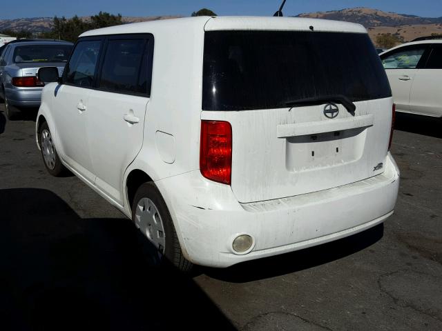 JTLKE50E881030229 - 2008 TOYOTA SCION XB Ақ фото 3