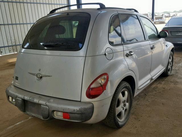 3C8FY4BB51T627918 - 2001 CHRYSLER PT CRUISER SILVER photo 4