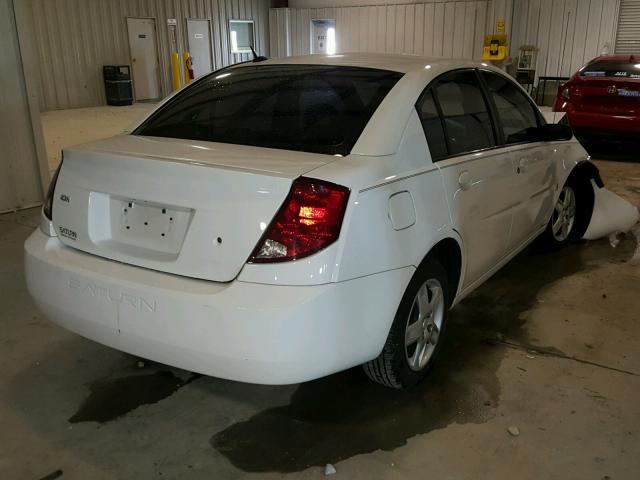 1G8AJ55F86Z101605 - 2006 SATURN ION LEVEL WHITE photo 4