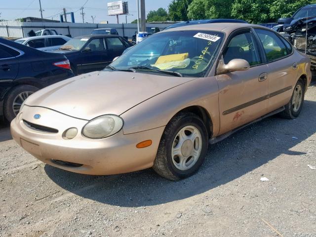 1FALP52U0TA171342 - 1996 FORD TAURUS GL GOLD photo 2