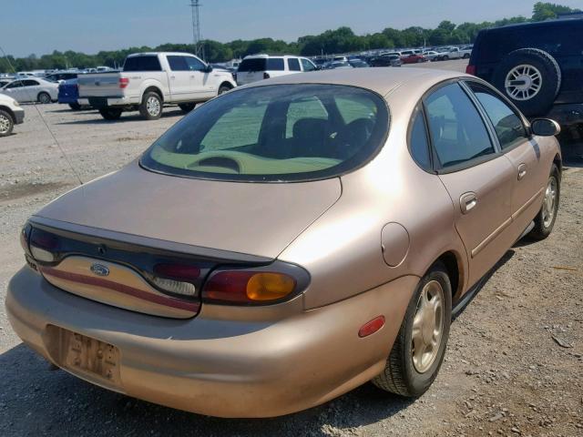 1FALP52U0TA171342 - 1996 FORD TAURUS GL GOLD photo 4