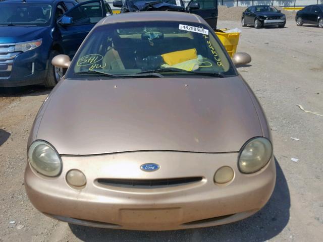 1FALP52U0TA171342 - 1996 FORD TAURUS GL GOLD photo 9