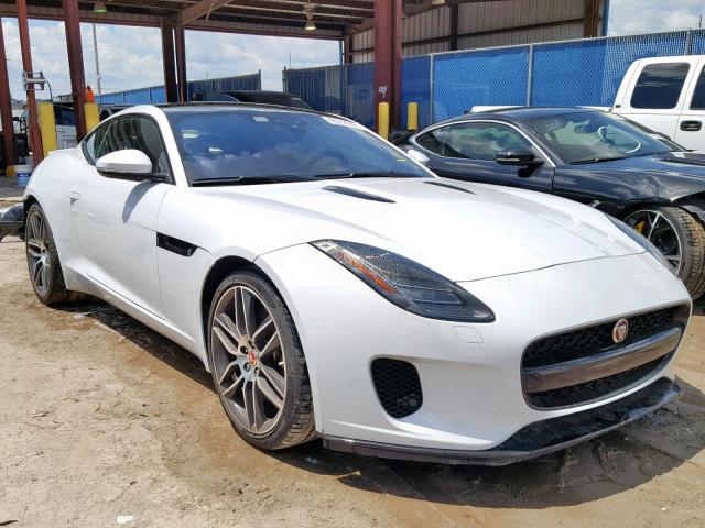 SAJDD1EV8JCK54556 - 2018 JAGUAR F-TYPE WHITE photo 1