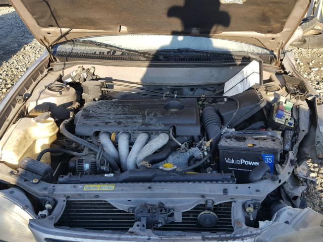 1NXBR12E8YZ367161 - 2000 TOYOTA COROLLA VE BEIGE photo 7