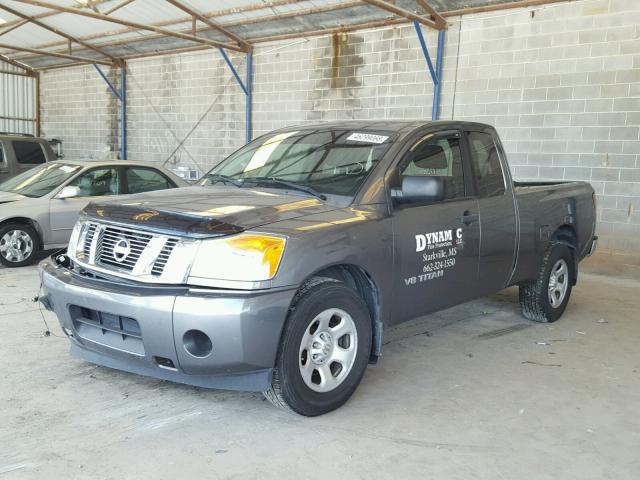 1N6BA0CH8DN312712 - 2013 NISSAN TITAN S GRAY photo 2