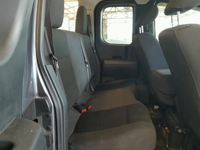 1N6BA0CH8DN312712 - 2013 NISSAN TITAN S GRAY photo 6