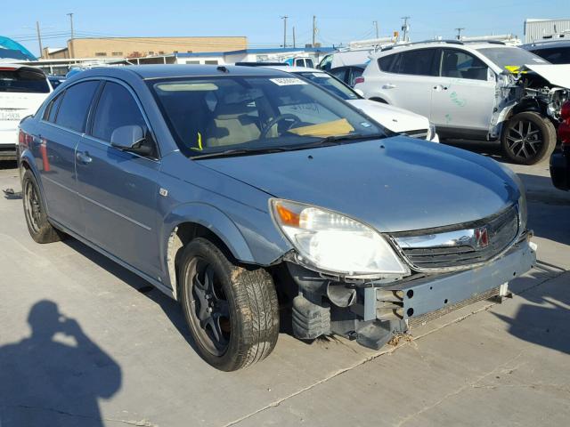 1G8ZS57N38F129014 - 2008 SATURN AURA XE BLUE photo 1