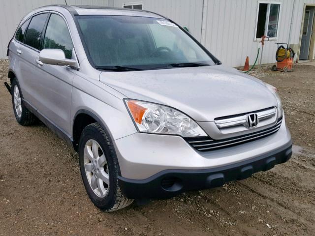 5J6RE48779L049932 - 2009 HONDA CR-V EXL SILVER photo 1