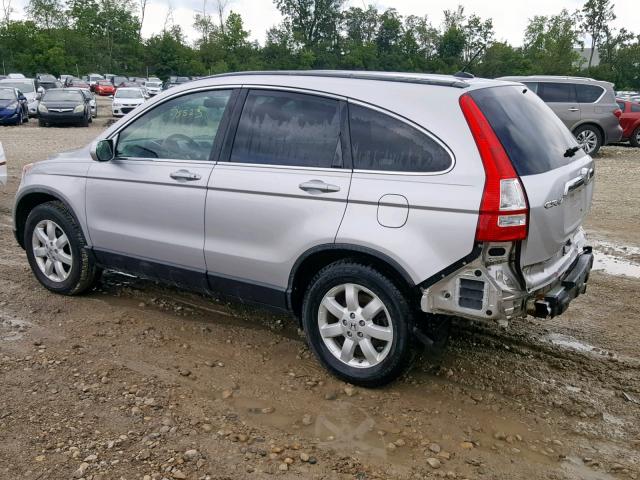 5J6RE48779L049932 - 2009 HONDA CR-V EXL SILVER photo 9