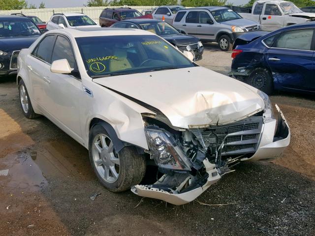 1G6DT57V080166055 - 2008 CADILLAC CTS HI FEA WHITE photo 1