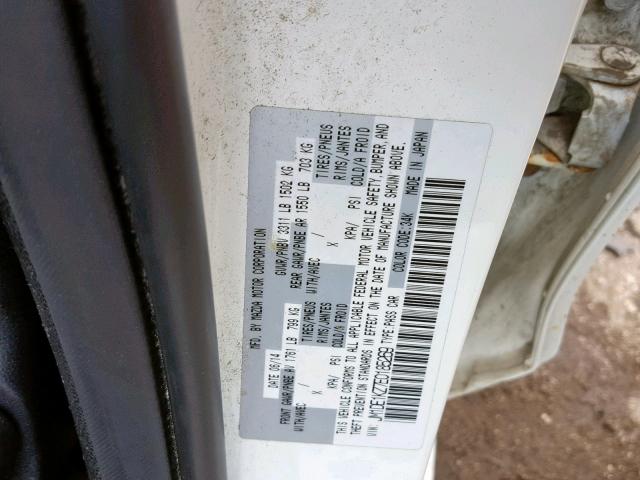 JM1DE1KZ7E0185269 - 2014 MAZDA MAZDA2 SPO 白色 照片 10