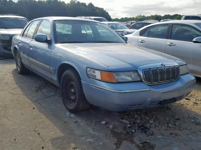 2MEFM74W0XX701671 - 1999 MERCURY GRAND MARQ BLUE photo 1